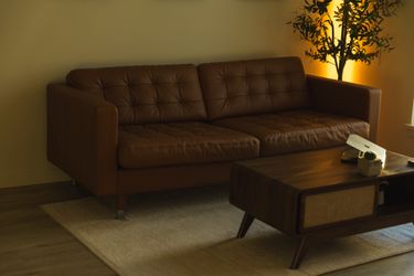 Couch, Bookcase, Coffee Table, Bar Stools, TV Stand