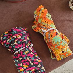 Lu Lularue Leggings, Halloween Colors, New, Each
