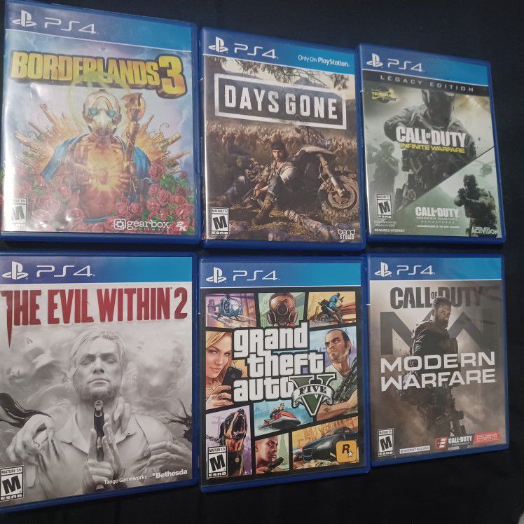 PS4 Games, GTA 5, Watch Dogs, 2k19, Steep, COD Black Ops 2 for Sale in  Walnut Creek, CA - OfferUp