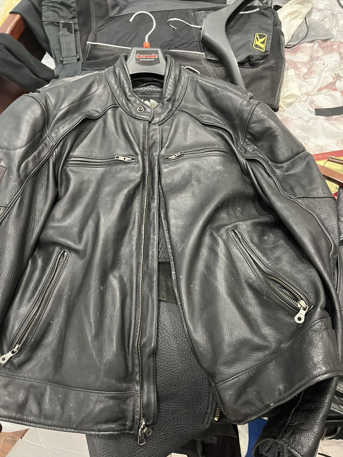 Leather Jackets & Chaps (male & female)