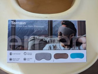 NEW Terraen hot and cold eye massager