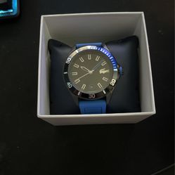 Blue Lacoste Watch (Brand New)