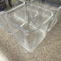 Mini Vases - Set Of 4.  3x3x3