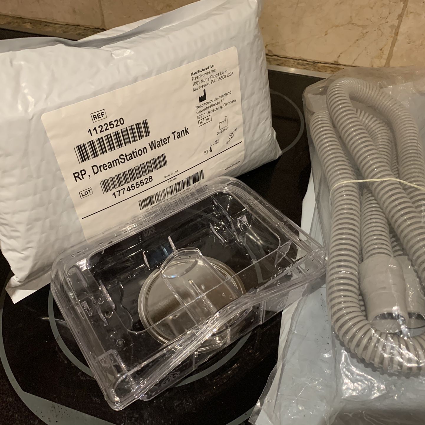 CPAP Dream station Machine Supplies Water Chambet, Hose, Filters Brand New Original Packing