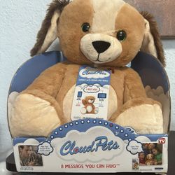 Pet Cloud Puppy You Can Hug - Send and receive messages -Connect with Loved Ones
