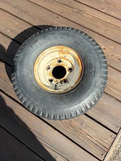 Trailer Spare Tire & Wheel