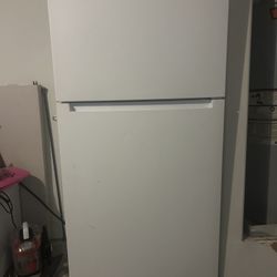 White Top And Bottom Refrigerator