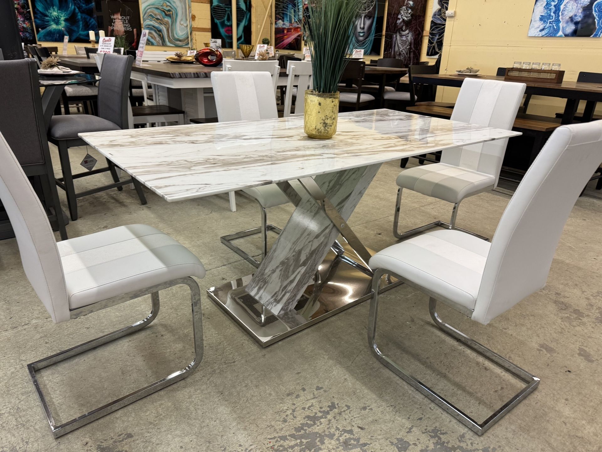 Contemporary Dining Room Table Set