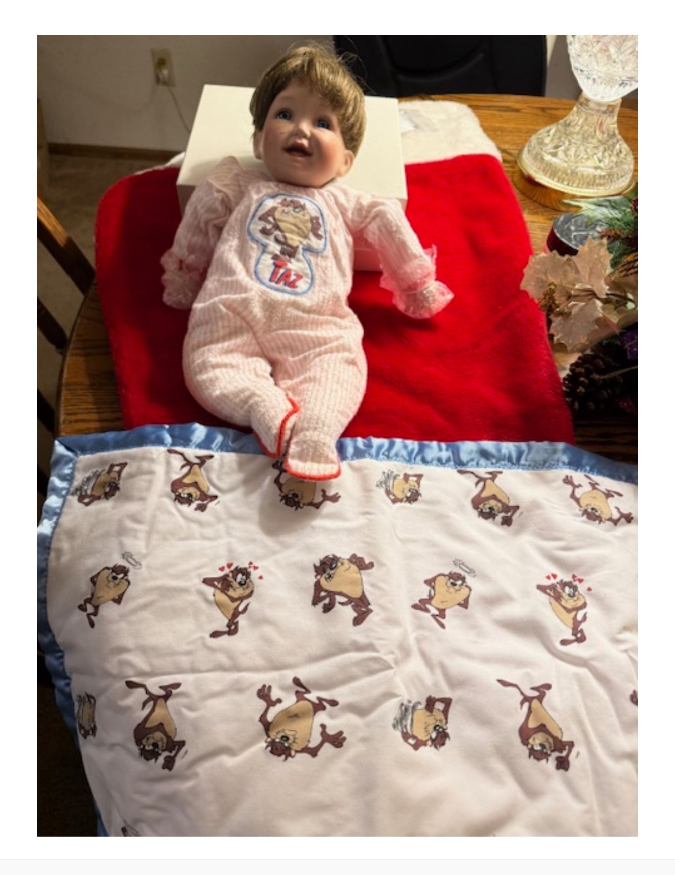 Taz Collectible Doll From The Ashton Drake Galleries