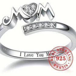 Mother's Day Ring 925 SS New 19$