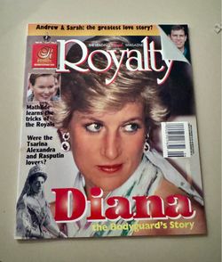 Royalty Magazine Volume 16 Number 6 Princess Diana Cover Royals Mathilde