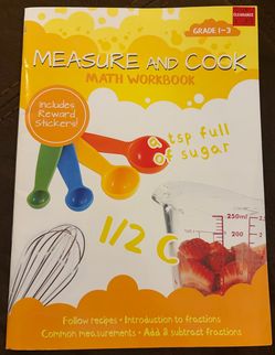 New Measure & Cook math workbook