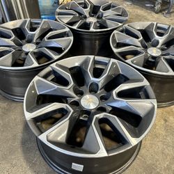 Install (4) OEM Wheels Rims Chevy GM 1500 Silverado LTD Suburban Tahoe 20 23376221  5916