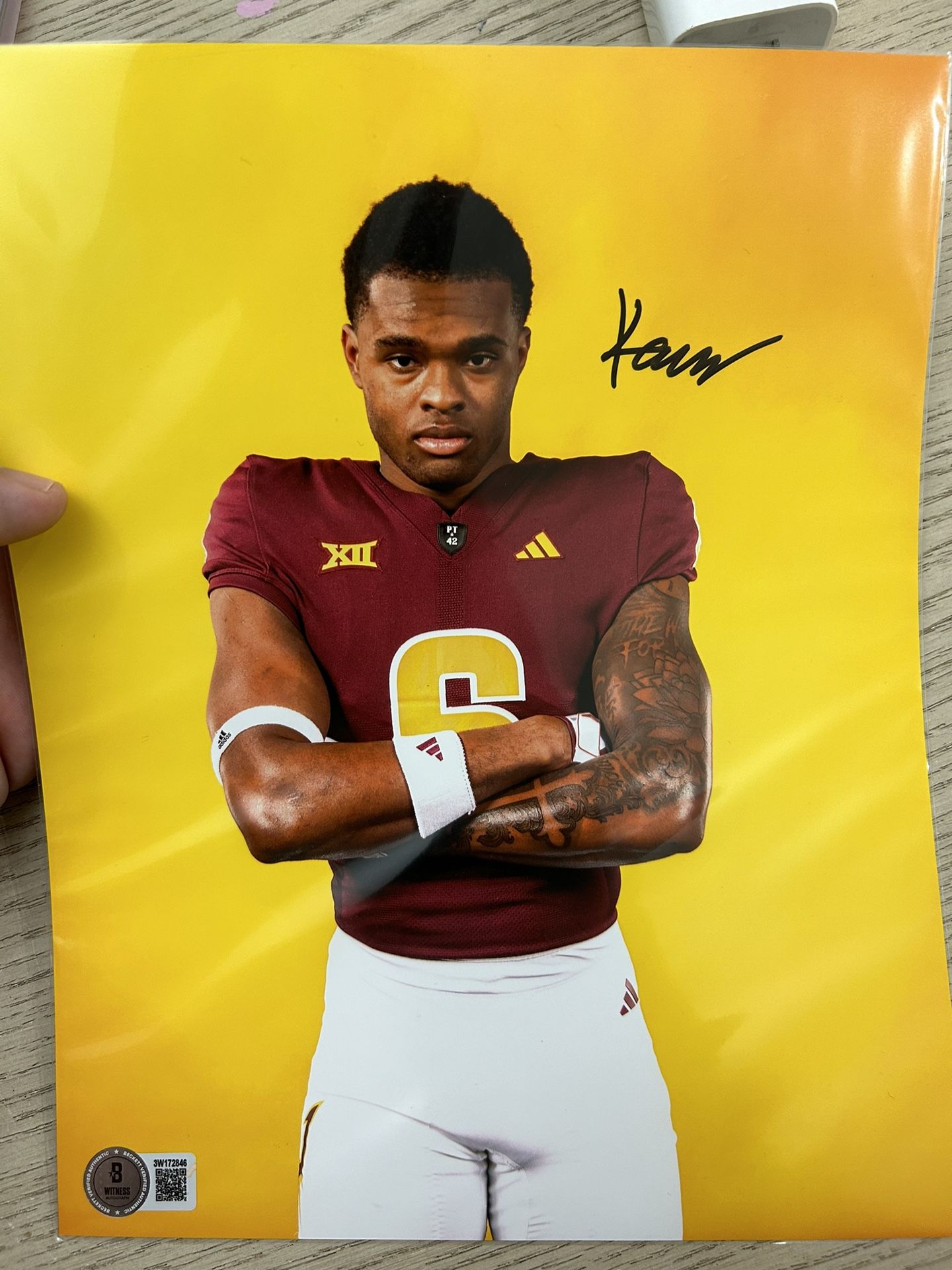 Kanye Udoh Signed Photo