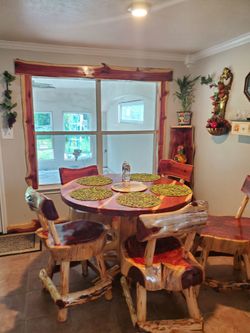 RUSTIC FURNITURE AND SLABS