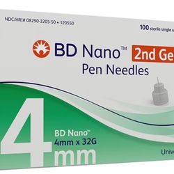 Pen Needles New 