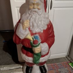 Vintage Santa Claus Blow Mold
