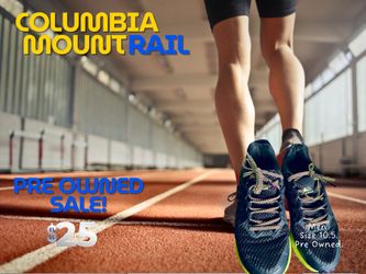 Columbia Mountrail Men Shes 10.5 