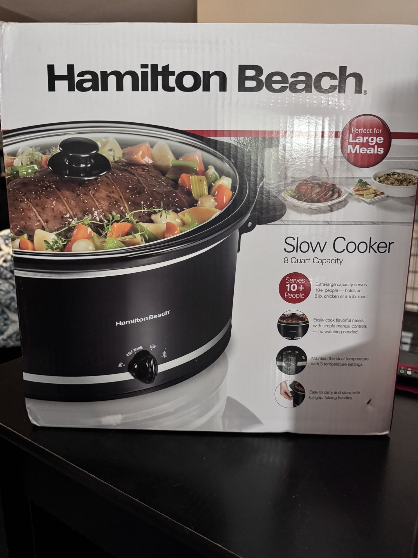 New Extra Large Slow Cooker