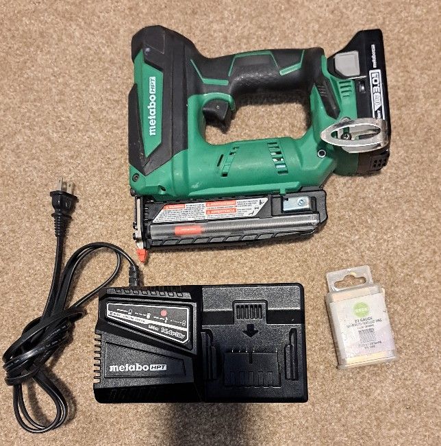 Pin Nailer Metabo 18 Volt