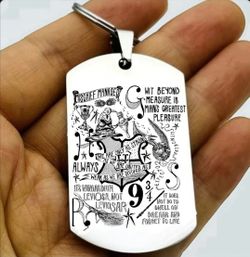 Harry Potter Hot Stainless Steel Keychain 