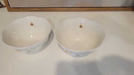 Lenox Butterfly Meadows Rice Bowls NEW