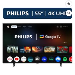 Phillips 55” 4K TV