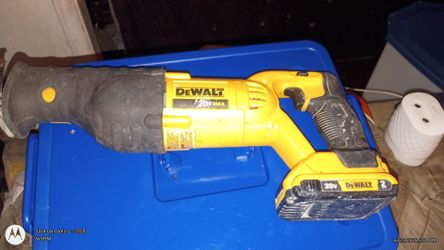 DeWalt reciprocating saw