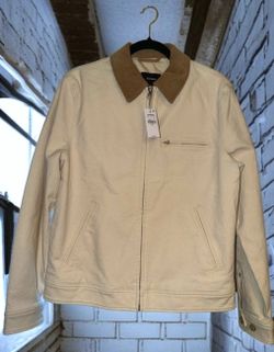 Men's express jacket canvas work wear XL nwt
