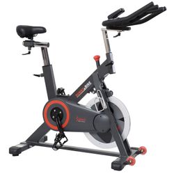 Smart Indoor Exercise  Bike Unassembled, Open Box