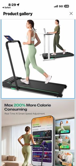 Treadmill walking pad
