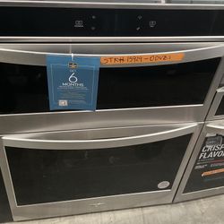 New Whirlpool 30ā Single Electric wall Oven With Built-Microwave In Stainless Steel
