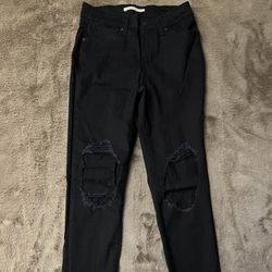 Levi High Rise Skinny Jeans 28