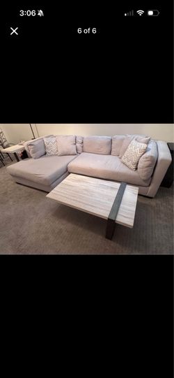 Large couch, 2 coffee tables