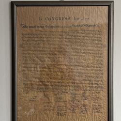 Declaration Of Independence