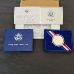 1986 PROOF COMMEMORATIVE STATUE OF LIBERTY HALF DOLLAR