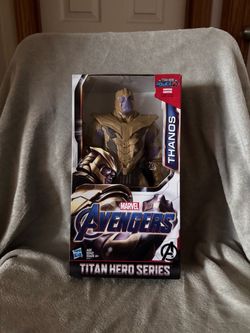 Marvel Avengers Thanos Titan Hero Series 12” Figure Hasbro E4018 Power FX