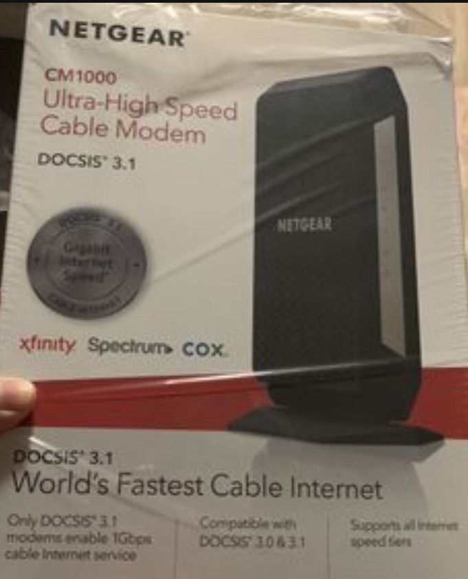 Brand new Unopened Netgear modem