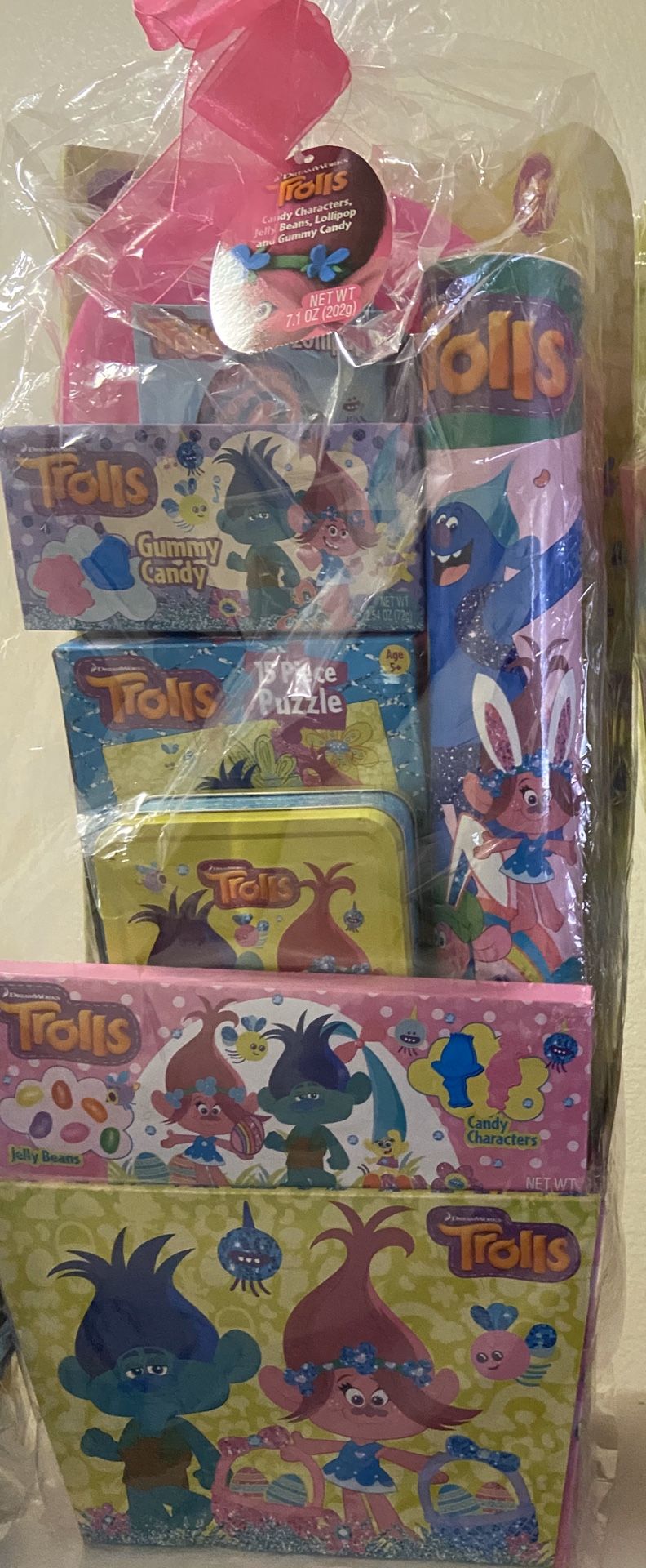 Brand new troll Easter basket $15