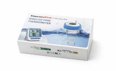 ThermoPro Wireless Pool Thermometer – Floating Digital Temperature Sensor 