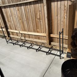 8 Foot Firewood Stand 