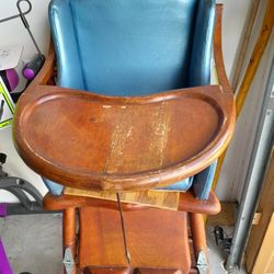 Vintage  High Chair  
