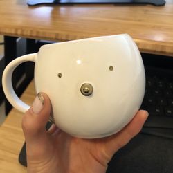 West Elm Snowman Mugs (4)