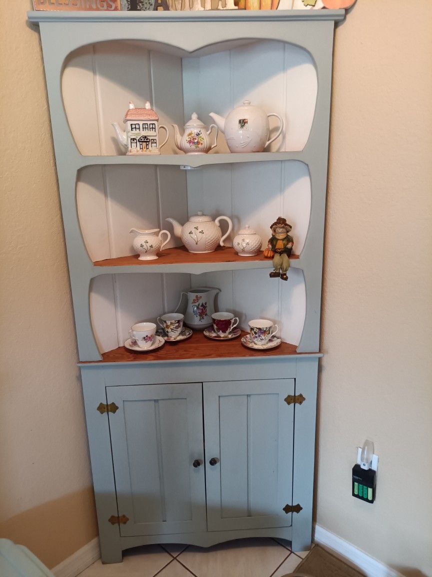 Country Corner Cabinet