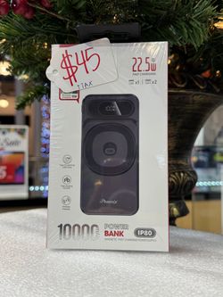 IP80 10000 mAh Power Bank (White)