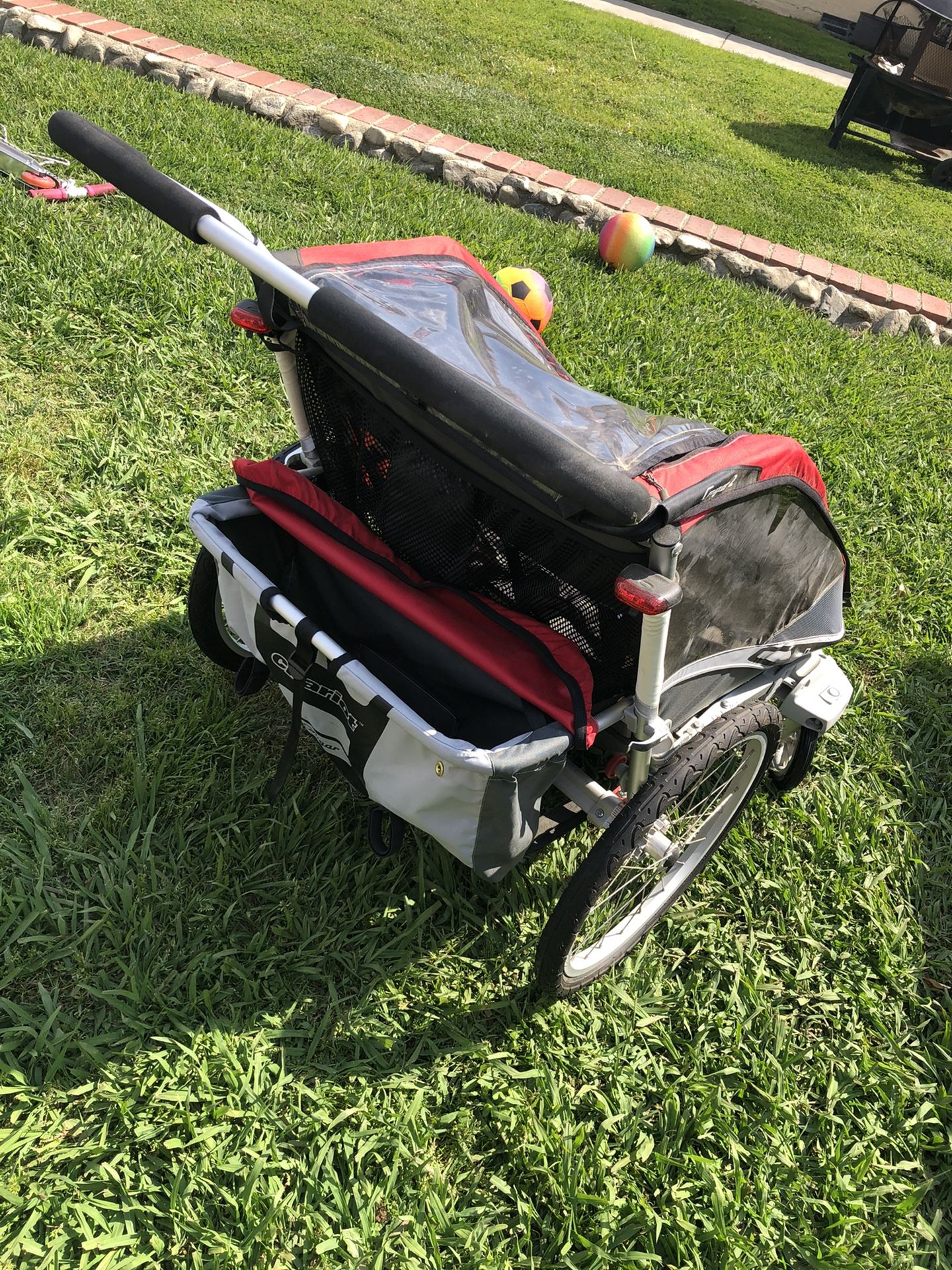 ci chariot bike trailer