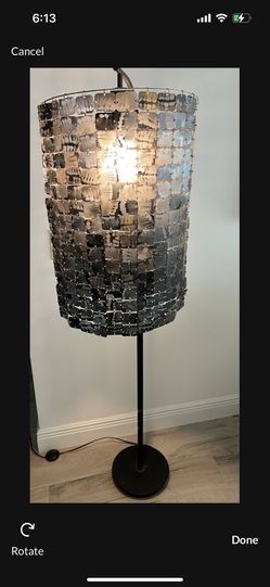 Floor Lamp Shades Made With Dental X Rays