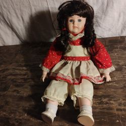 Rare 1990 Porcelain Doll By Stephanie 