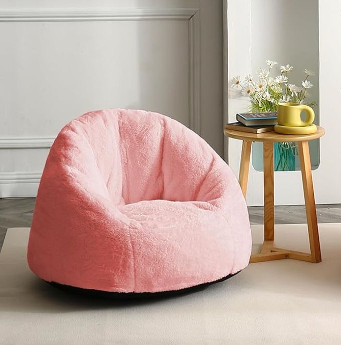 Pink Small Bean Bag Chair For Kids