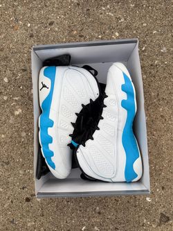 JORDAN 9 POWDER BLUE SZ 13 WORN ONCE/OG BOX